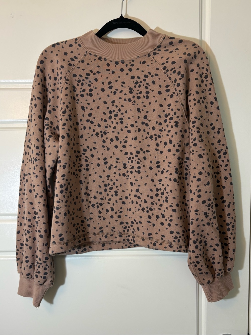 Speckled brown Crewneck Sweatshirt